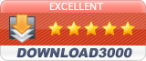 5 stars award from  Download3000