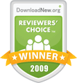 Reviewers' choice  award from DownloadNew