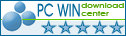 5 stars award from PCWin